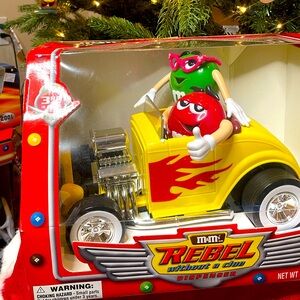 Vintage M&M Candy Dispenser – Late 90s/Early 2000s Collectible!